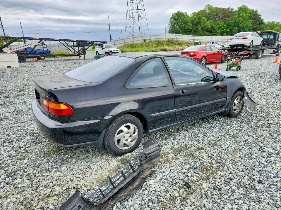 1994 Honda Civic VIN 1HGEJ2123RL000649 COPART salvage auction — FRONT END, Nc - Salvage Certificate Of Title, sold $500 on 2026-07-29 (photo 3)