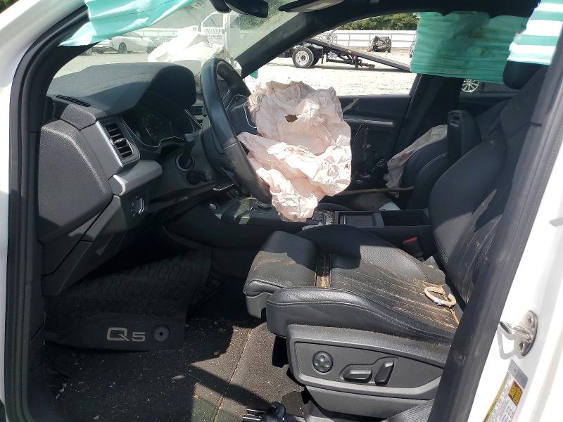 2020 Audi Q5 VIN WA1ANAFY2L2093437 COPART salvage auction — ROLLOVER, Ga - Cert Of Title-Salvage, sold $400 on 2026-07-15 (photo 7)