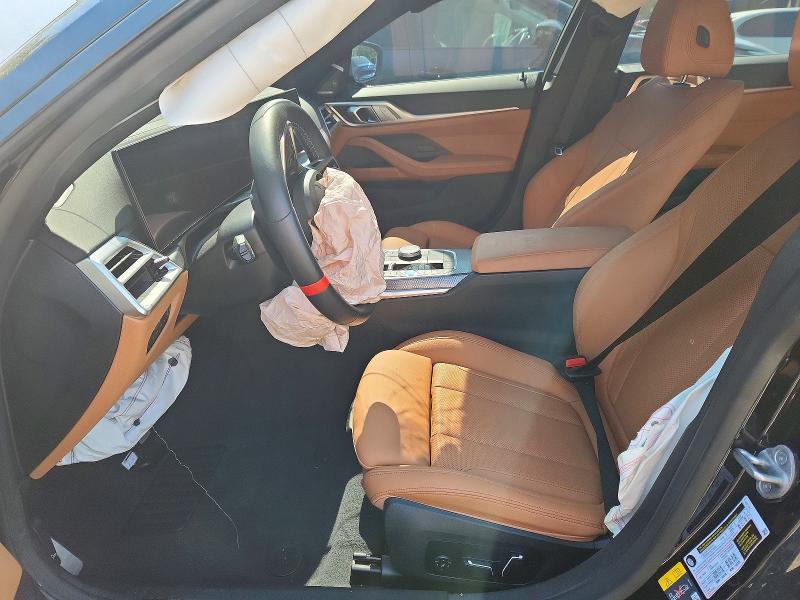 2025 BMW I4 VIN WBY33HD09SFU12994 COPART salvage auction — FRONT END, Md - Cert Of Salvage > 75% Damage, sold $5,100 on 2026-07-31 (photo 7)