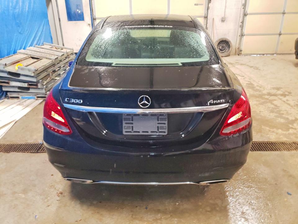 2017 Mercedes-benz C class VIN WDDWF4KB6HR215698 COPART salvage auction — MECHANICAL, Oh - Cert Of Title-Repossession, sold $2,300 on 2026-07-28 (photo 6)