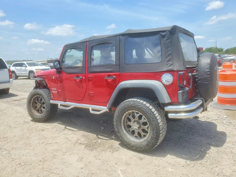2010 Jeep Wrangler unlimited VIN 1J4BA3H14AL143614 COPART salvage auction — FRONT END, TX - SALVAGE VEHICLE TITLE, sold $2,600 on 2026-07-09 (photo 2)