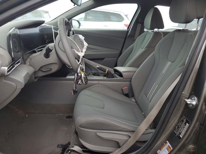 2024 Hyundai Elantra VIN KMHLM4DGXRU765220 COPART salvage auction — FRONT END, Ut - Salvage Certificate, sold $4,650 on 2026-07-10 (photo 7)