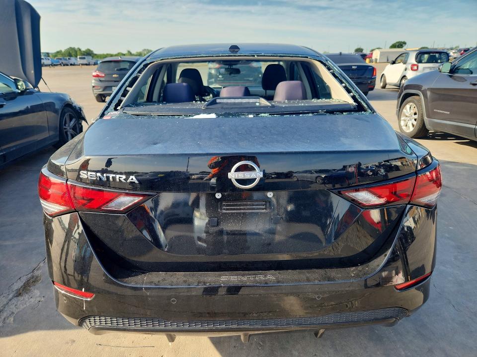 2025 Nissan Sentra VIN 3N1AB8CV4SY212609 COPART salvage auction — HAIL, Tx - Certificate Of Title, sold $10,600 on 2026-07-09 (photo 6)