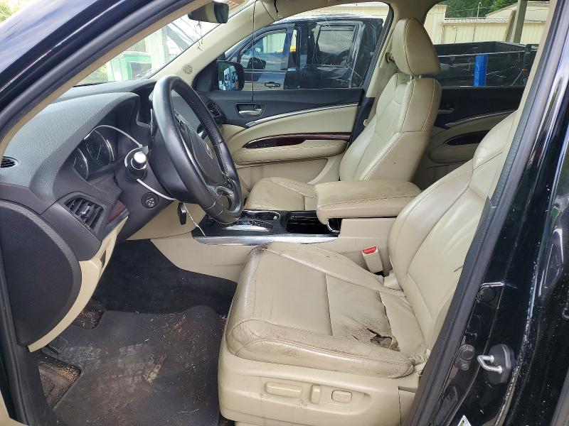 2016 Acura Mdx VIN 5FRYD4H42GB025501 COPART salvage auction — MECHANICAL, Ct - Certificate Of Title (P), sold $1,850 on 2026-07-09 (photo 7)