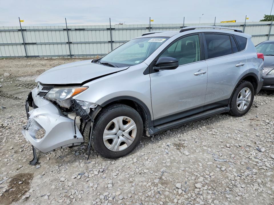 2014 Toyota Rav 4 VIN JTMBFREV8ED065145 COPART salvage auction — FRONT END, IL - SALVAGE CERTIFICATE, sold $4,800 on 2026-07-06 (photo 1)