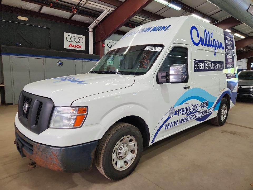 2016 Nissan Nv 2500 VIN 1N6AF0LY4GN813873 COPART salvage auction — MINOR DENT/SCRATCHES, Ny - Certificate Of Title, sold $3,950 on 2026-07-09 (photo 1)