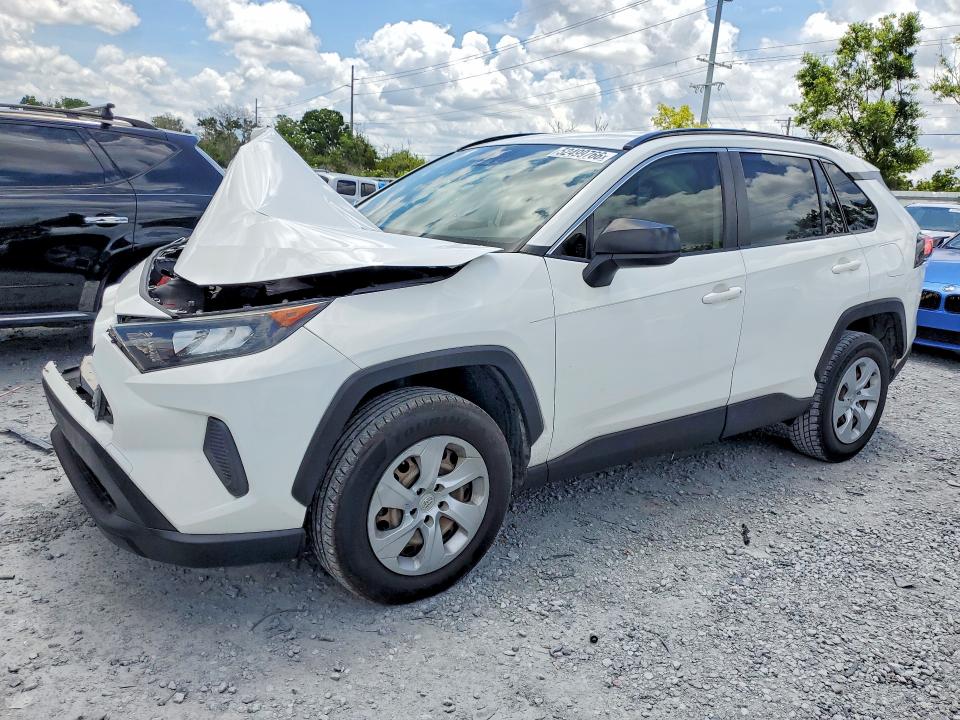 2019 Toyota Rav 4 VIN JTMH1RFV6KJ004493 COPART salvage auction — FRONT END, Fl - Cert Of Title Slvg Rebuildable, sold $6,400 on 2026-07-06 (photo 1)