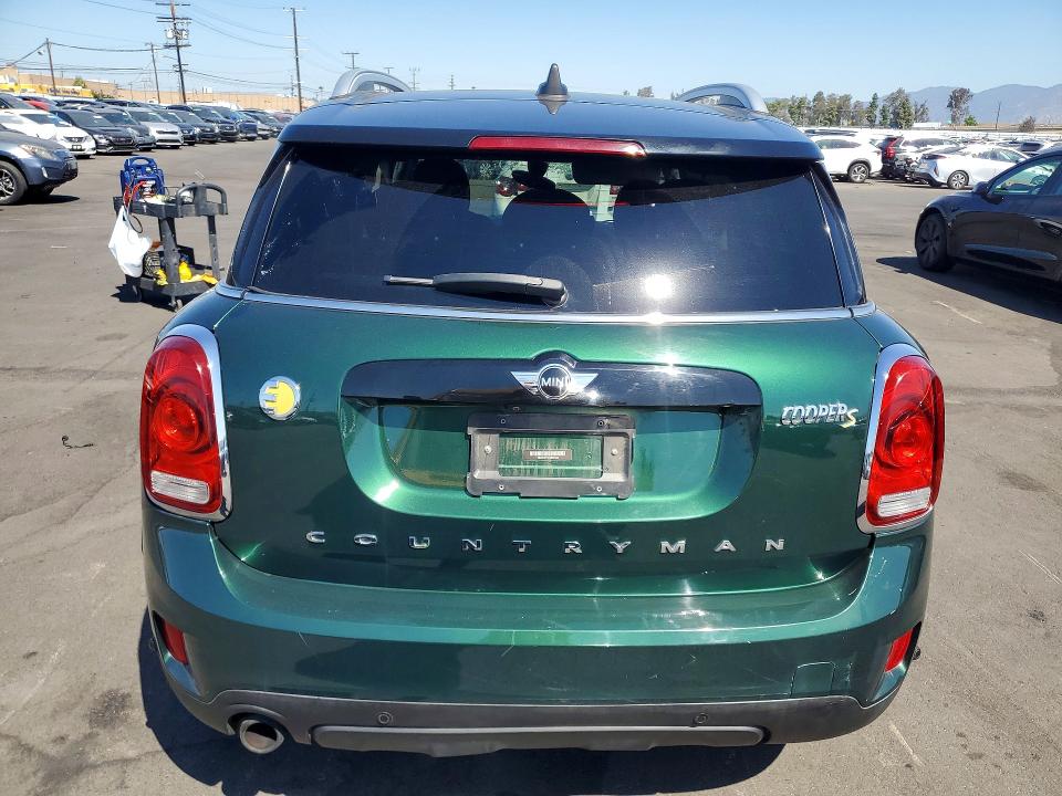 2018 Mini Cooper VIN WMZYU7C4XJ3E56363 COPART salvage auction — FRONT END, Ca - Salvage Certificate, sold $975 on 2026-08-05 (photo 6)