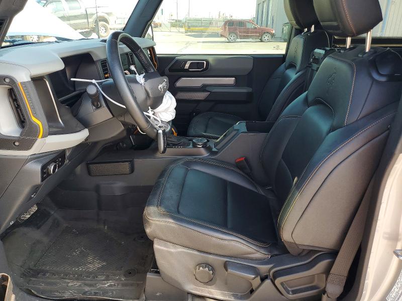 2023 Ford Bronco VIN 1FMDE5CP3PLB45188 COPART salvage auction — FRONT END, OK - CERT OF TITLE-SALVAGE, sold $12,200 on 2026-07-29 (photo 7)