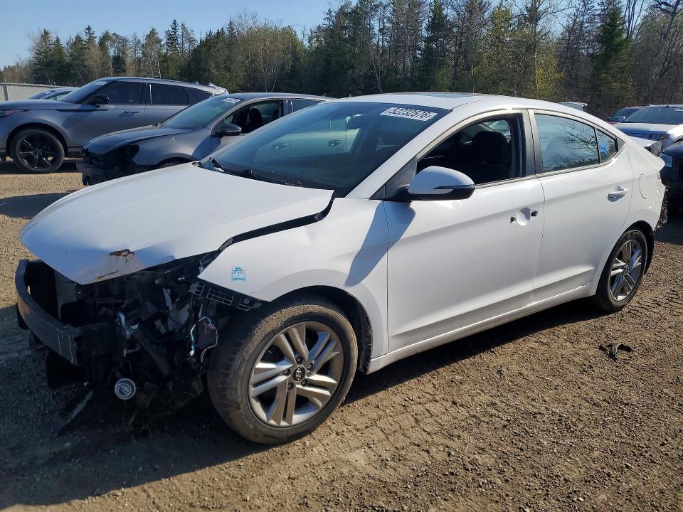 2020 Hyundai Elantra VIN KMHD84LF3LU902281 COPART salvage auction — FRONT END, Salvage Title, sold $975 on 2026-07-14 (photo 1)