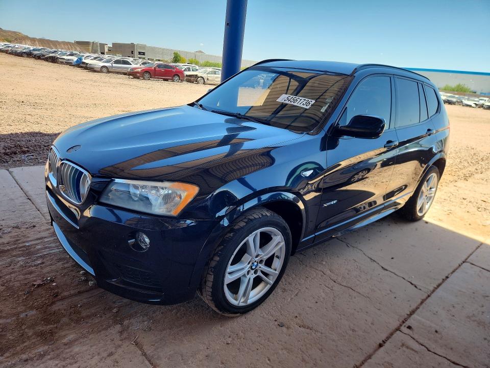 2014 BMW VIN 5UXWX9C57E0D38442 COPART salvage auction — REAR END, Az - Cert Of Title - Salvage, sold $1,150 on 2026-07-09 (photo 1)