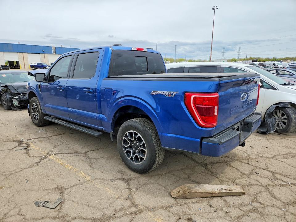 2023 Ford VIN 1FTEW1EP4PKE06278 COPART salvage auction — FRONT END, Mi - Certificate Of Title, sold $14,100 on 2026-07-02 (photo 2)