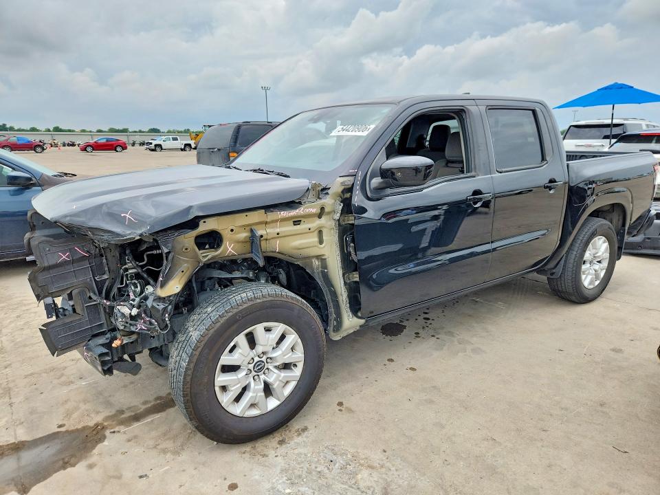 2022 Nissan Navara (frontier) VIN 1N6ED1EJ4NN624425 COPART salvage auction — FRONT END, Tx - Salvage Vehicle Title, sold $8,400 on 2026-07-27 (photo 1)