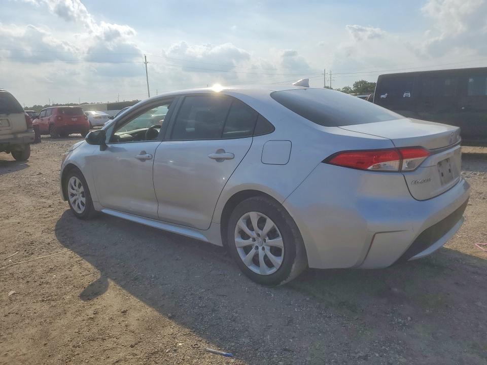 2020 Toyota Corolla VIN 5YFEPRAE2LP104757 COPART salvage auction — MINOR DENT/SCRATCHES, TX - SALVAGE VEHICLE TITLE, sold $5,900 on 2026-07-20 (photo 2)