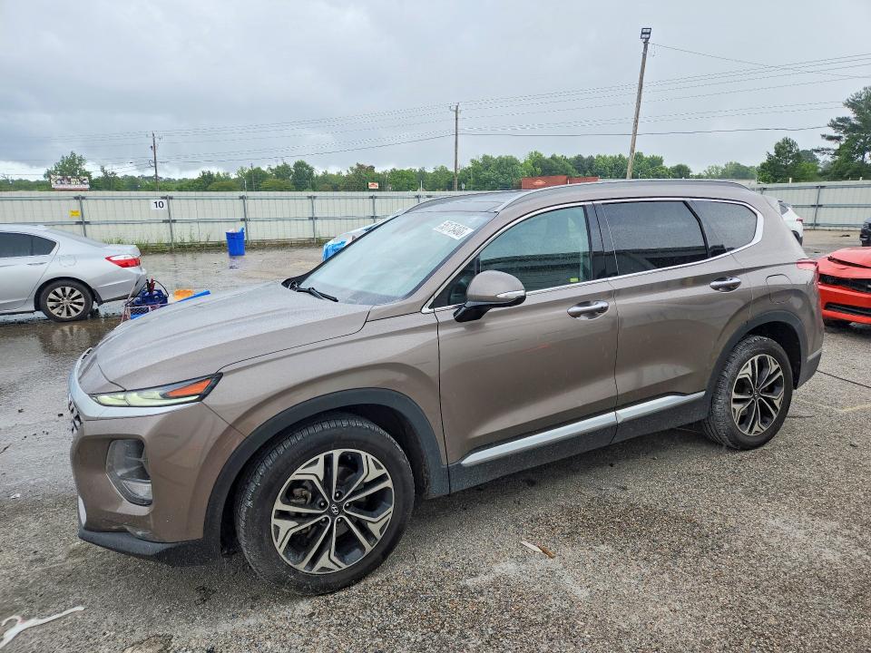 2019 Hyundai VIN 5NMS5CAAXKH034310 COPART salvage auction — FRONT END, Al - Cert Of Title-Salvage Title, sold $4,150 on 2026-07-09 (photo 1)