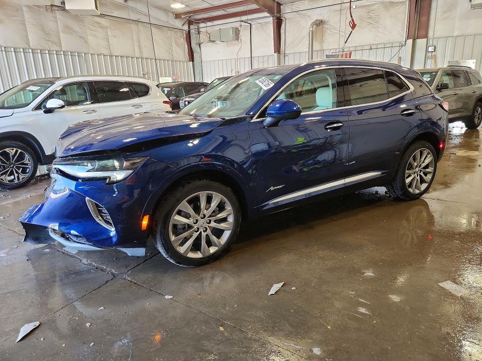 2023 Buick Envision VIN LRBFZSR42PD171528 COPART salvage auction — FRONT END, Wi - Cert Of Title-Claim Paid, sold $9,400 on 2026-07-27 (photo 1)
