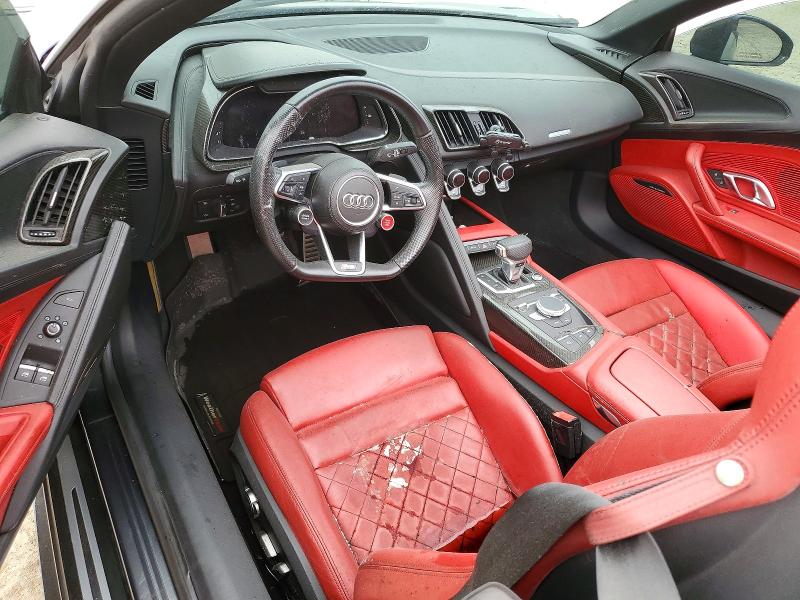 2017 Audi R8 VIN WUAVACFX8H7904676 COPART salvage auction — BURN, Tx - Salvage Vehicle Title, sold $3,800 on 2026-08-14 (photo 8)