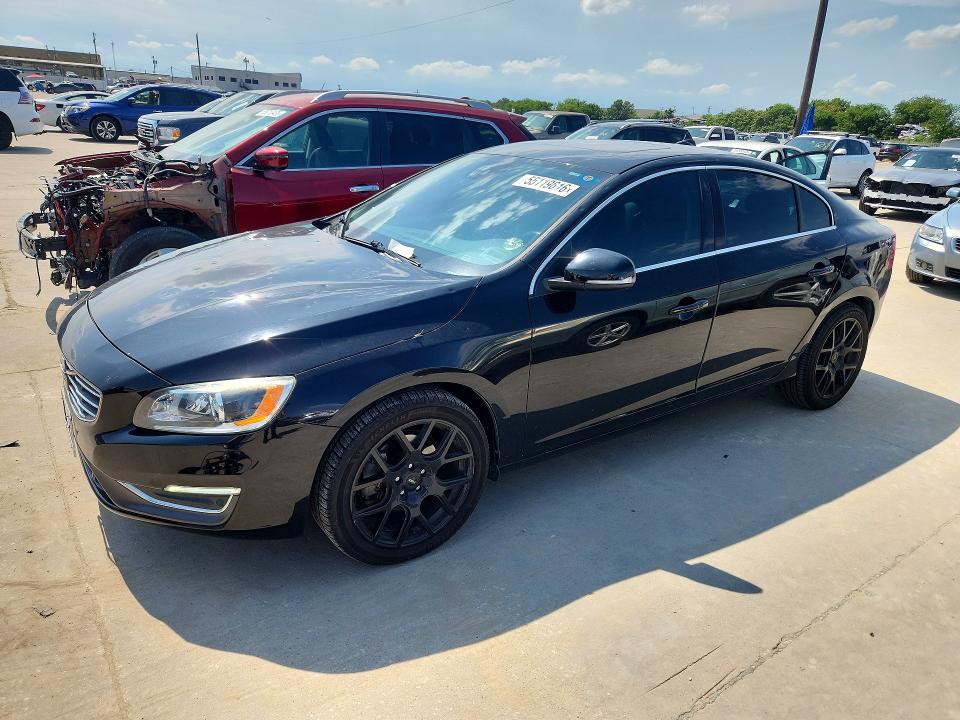 2017 Volvo S60 VIN LYV402HM3HB126971 COPART salvage auction — HAIL, Tx - Certificate Of Title, sold $5,800 on 2026-07-02 (photo 1)
