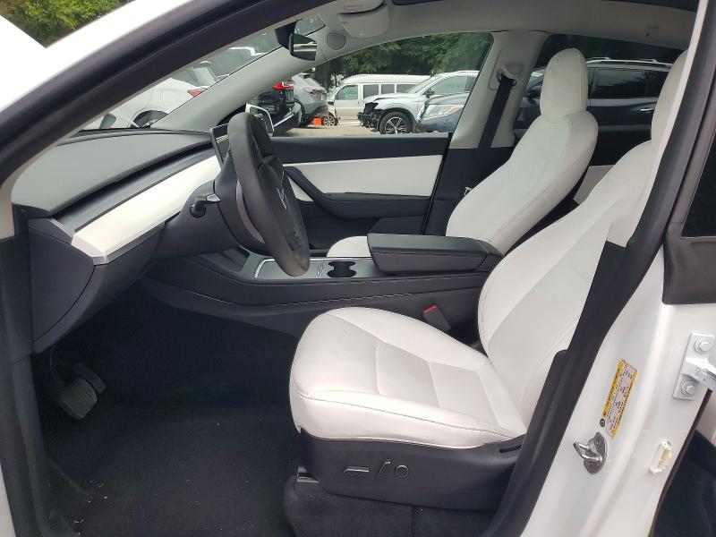 2022 Tesla Model y VIN 7SAYGDEE4NF423315 COPART salvage auction — FRONT END, GA - CERT OF TITLE-SALVAGE, sold $9,200 on 2026-07-10 (photo 7)