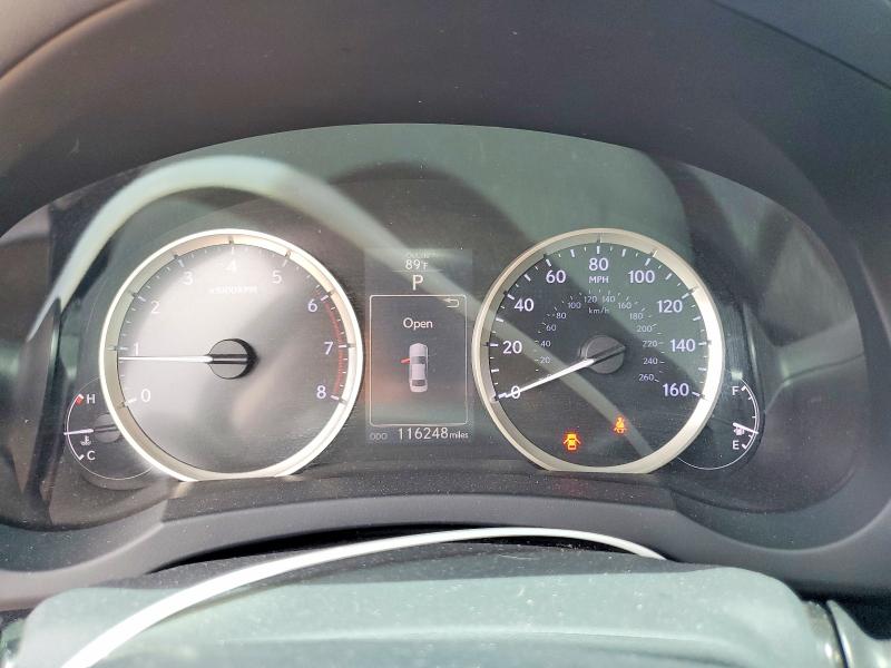 2016 Lexus Is VIN JTHBA1D21G5018980 COPART salvage auction — FRONT END, Fl - Cert Of Title Slvg Rebuildable, sold $1,500 on 2026-07-08 (photo 9)