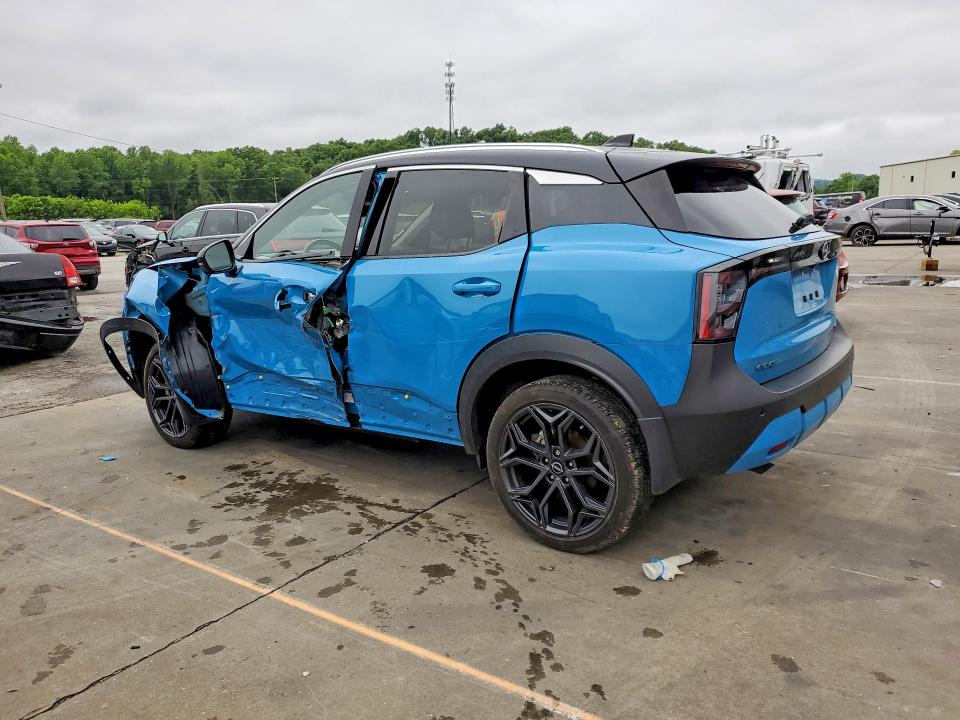 2025 Nissan Kicks VIN 3N8AP6DBXSL324596 COPART salvage auction — SIDE, KY - CERT OF TITLE-SALVAGE, sold $7,100 on 2026-07-27 (photo 2)