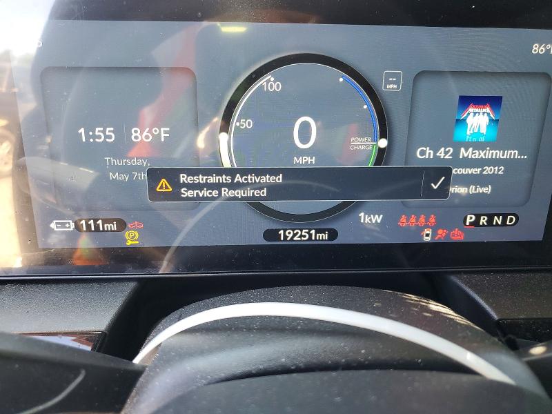 2024 Honda Prologue VIN 3GPKHURM2RS504956 COPART salvage auction — FRONT END, Ca - Salvage Certificate, sold $10,700 on 2026-07-02 (photo 9)