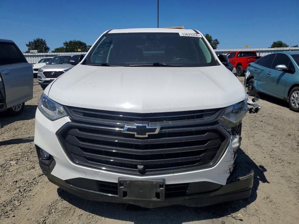 2021 Chevrolet Traverse VIN 1GNEVKKW8MJ126019 COPART salvage auction — FRONT END, Ca - Salvage Certificate, sold $4,250 on 2026-07-02 (photo 5)