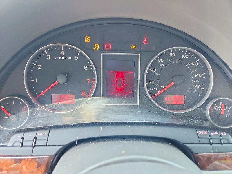 2006 Audi A4 VIN WAUDF78E16A207845 COPART salvage auction — UNDERCARRIAGE, Nj - Cert Of Title-Salvage, sold $200 on 2026-07-21 (photo 9)