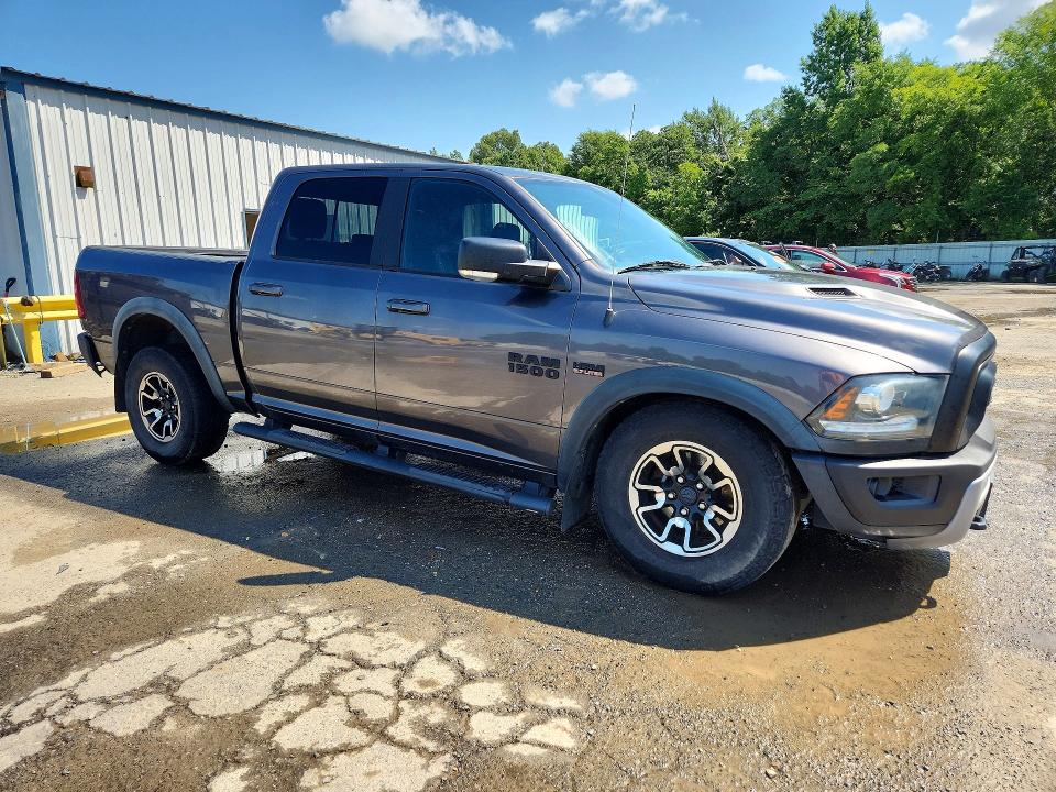 2017 Ram 1500 VIN 1C6RR7YT9HS552799 COPART salvage auction — REAR END, Tx - Certificate Of Title, sold $15 on 2026-07-09 (photo 4)