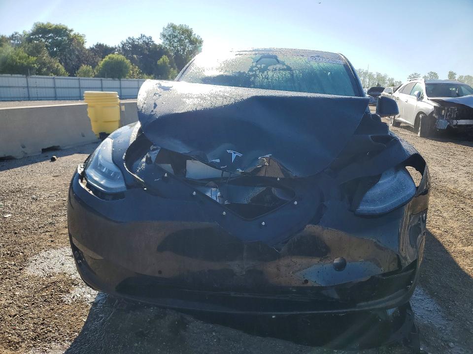 2021 Tesla Model y VIN 5YJYGDEE6MF107961 COPART salvage auction — FRONT END, Il - Salvage Certificate, sold $5,900 on 2026-07-14 (photo 5)