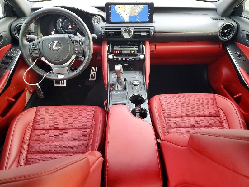 2024 Lexus Is VIN JTHGZ1E22R5036257 COPART salvage auction — UNDERCARRIAGE, Tx - Salvage Vehicle Title, sold $23,800 on 2026-07-02 (photo 8)