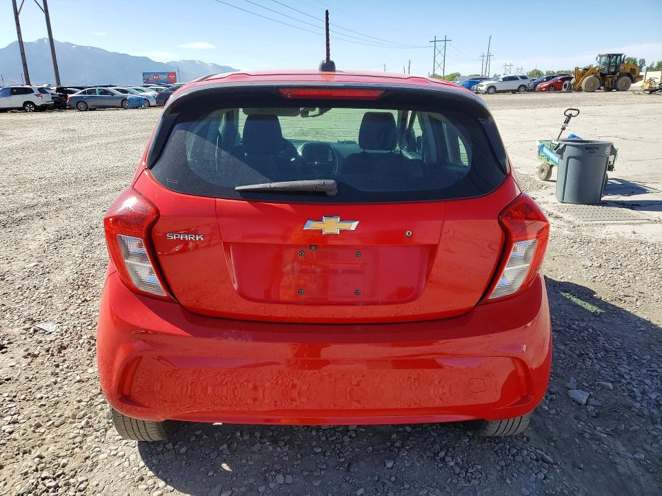 2017 Chevrolet Spark VIN KL8CB6SA5HC709851 COPART salvage auction — FRONT END, Ut - Salvage Certificate, sold $550 on 2026-07-13 (photo 6)