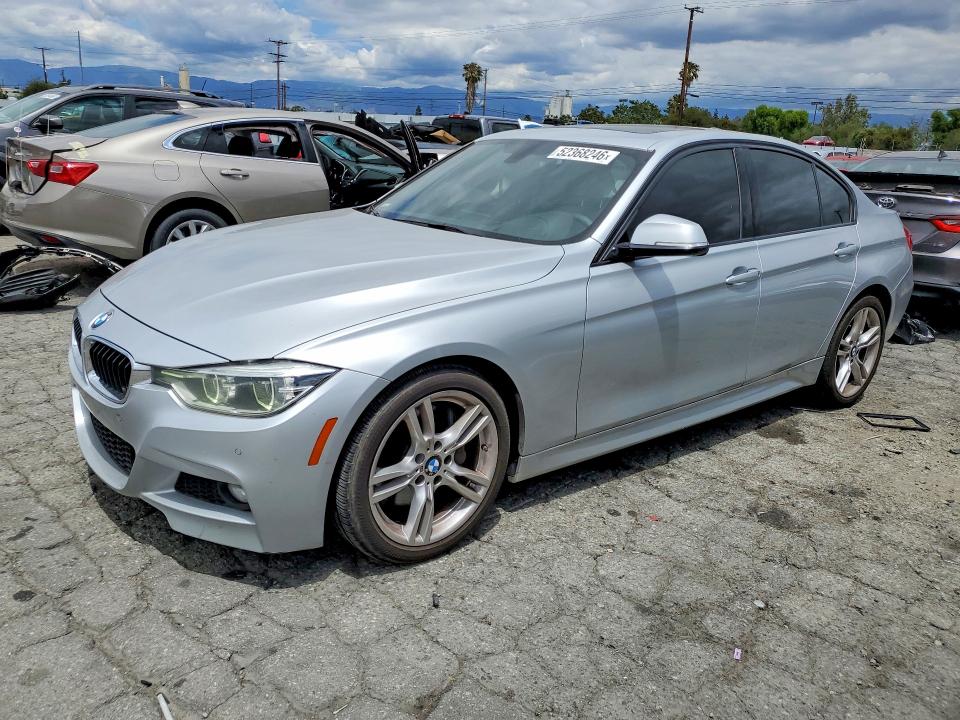 2016 BMW 3er VIN WBA8E9G57GNT42985 COPART salvage auction — SIDE, Ca - Salvage Certificate, sold $3,250 on 2026-07-16 (photo 1)