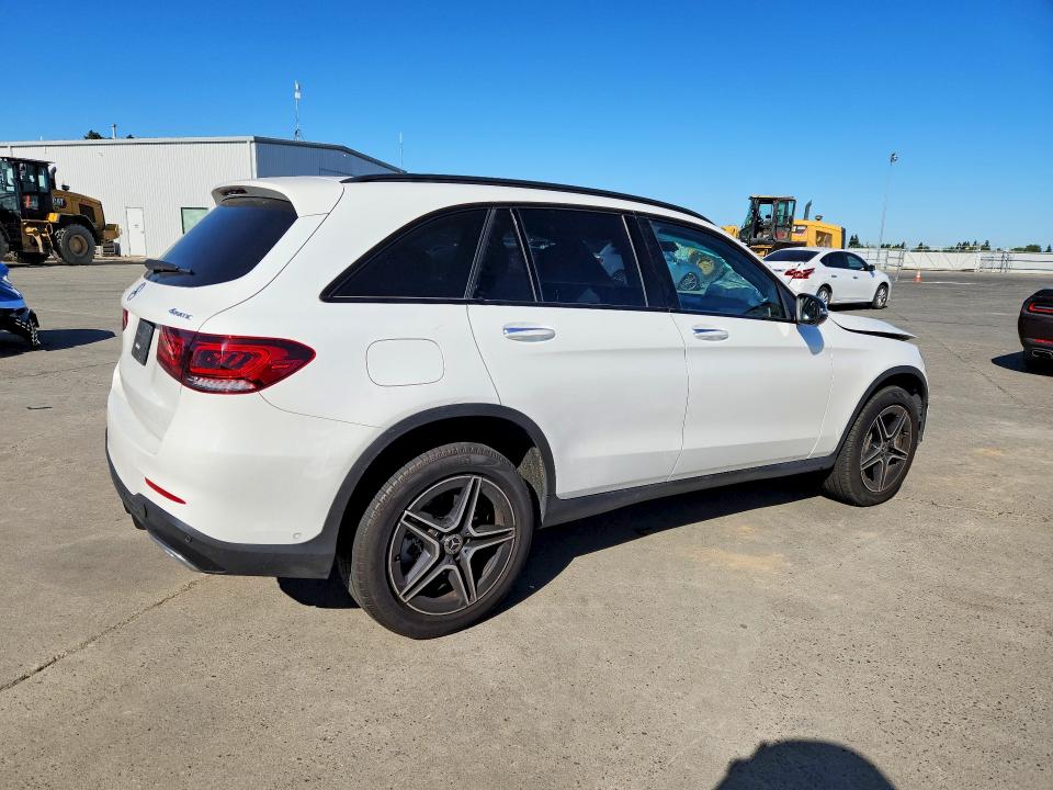 2022 Mercedes-benz Glc VIN W1N0G8EBXNV397532 COPART salvage auction — FRONT END, Ca - Salvage Certificate, sold $11,200 on 2026-07-13 (photo 3)