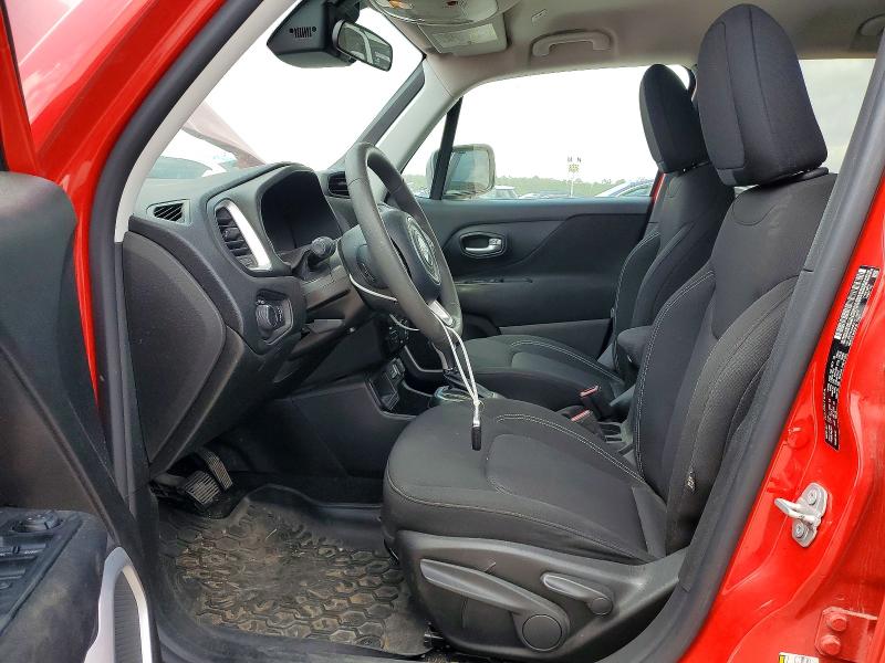 2020 Jeep Renegade VIN ZACNJAAB9LPL76457 COPART salvage auction — FRONT END, Tx - Certificate Of Title, sold $5,100 on 2026-07-17 (photo 7)