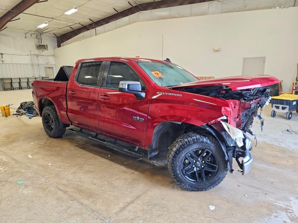 2022 Chevrolet Silverado 1500 VIN 3GCPACEK0NG610703 COPART salvage auction — FRONT END, Tx - Certificate Of Title, sold $3,800 on 2026-07-09 (photo 4)