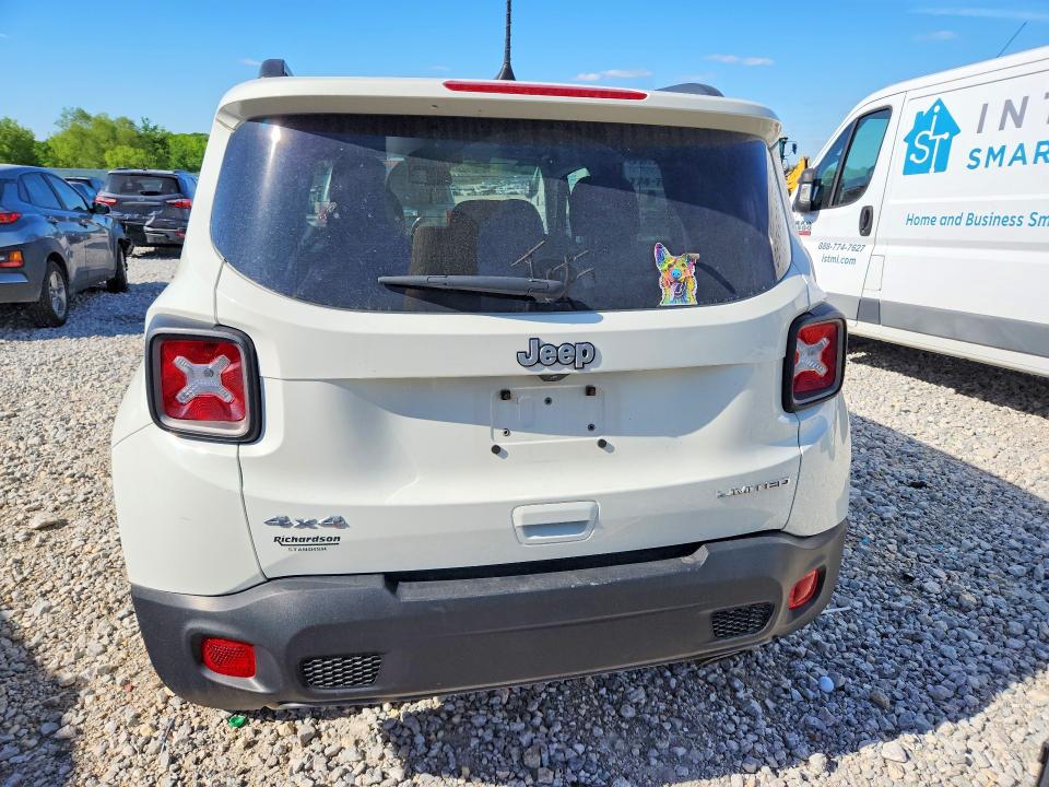 2021 Jeep Renegade VIN ZACNJDD13MPN32627 COPART salvage auction — FRONT END, Mi - Certificate Of Title, sold $4,100 on 2026-07-16 (photo 6)