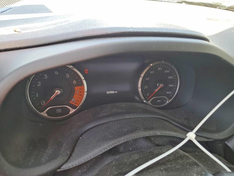 2021 Jeep Renegade VIN ZACNJCBBXMPM28500 COPART salvage auction — FRONT END, Il - Salvage Certificate, sold $525 on 2026-07-29 (photo 9)
