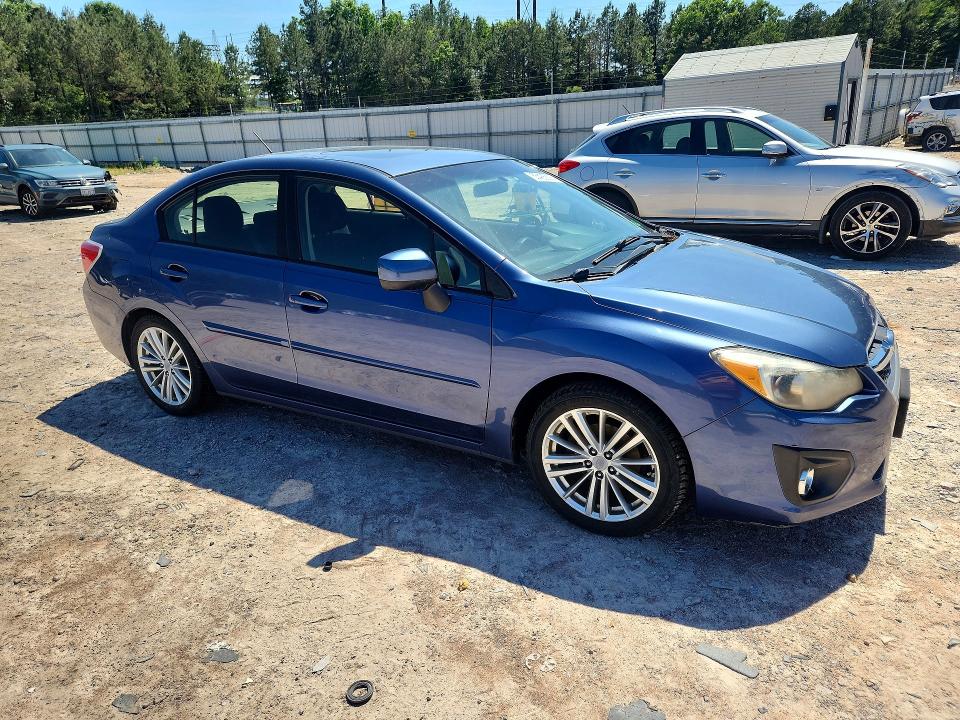 2013 Subaru Impreza VIN JF1GJAD6XDH017157 COPART salvage auction — SIDE, Va - Cert Of Title - Salvage, sold $850 on 2026-07-13 (photo 4)
