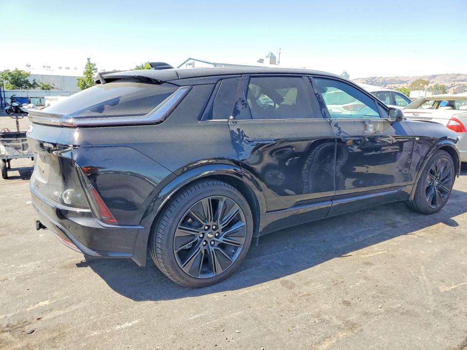 2025 Cadillac VIN 1GYKPYRLXSZ300153 COPART salvage auction — FRONT END, Ca - Salvage Certificate, sold $20,200 on 2026-07-07 (photo 3)