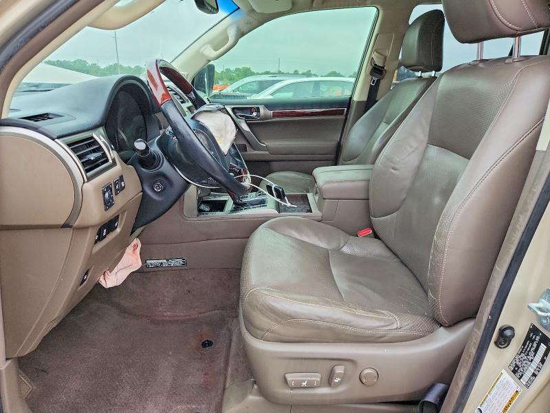 2014 Lexus Gx VIN JTJJM7FX2E5078955 COPART salvage auction — FRONT END, Tx - Salvage Vehicle Title, sold $7,900 on 2026-07-09 (photo 7)