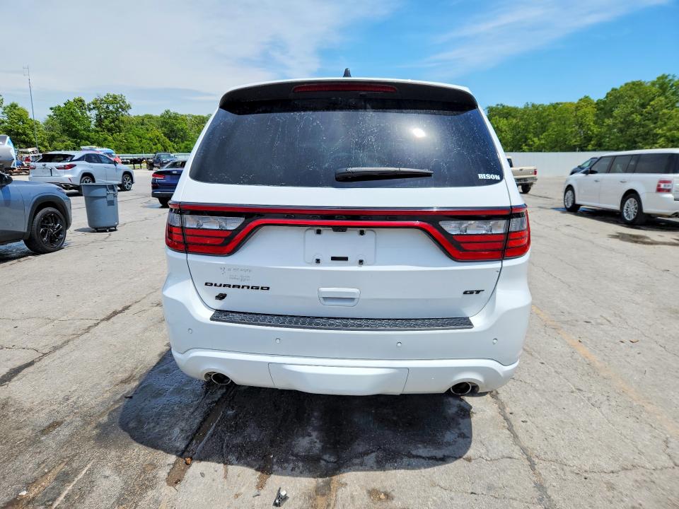 2023 Dodge Durango VIN 1C4RDJDG8PC584262 COPART salvage auction — HAIL, MO - SALVAGE CERTIFICATE OF TITLE, sold $15,300 on 2026-07-27 (photo 6)