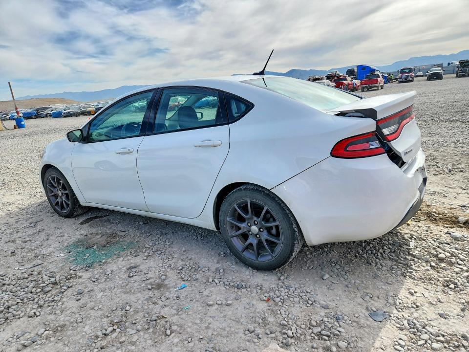 2016 Dodge Dart VIN 1C3CDFAA2GD656994 COPART salvage auction — REAR END, Wy - Certificate Of Title, sold $350 on 2026-07-02 (photo 2)