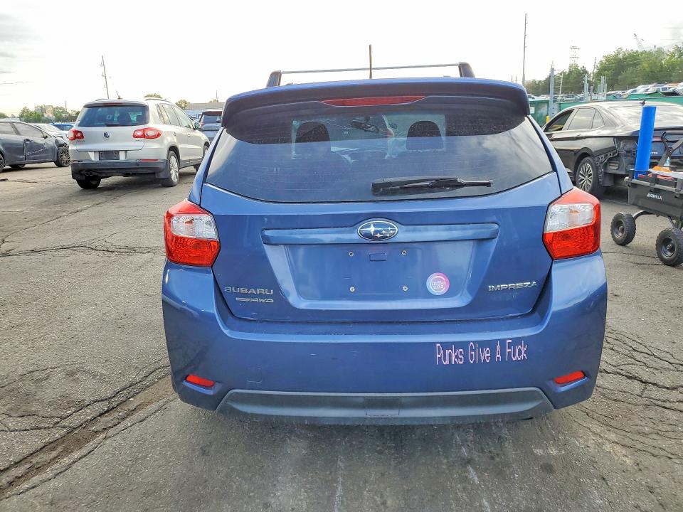 2012 Subaru Impreza VIN JF1GPAB6XCG201228 COPART salvage auction — FRONT END, Co - Public - Salvage Title, sold $400 on 2026-07-09 (photo 6)