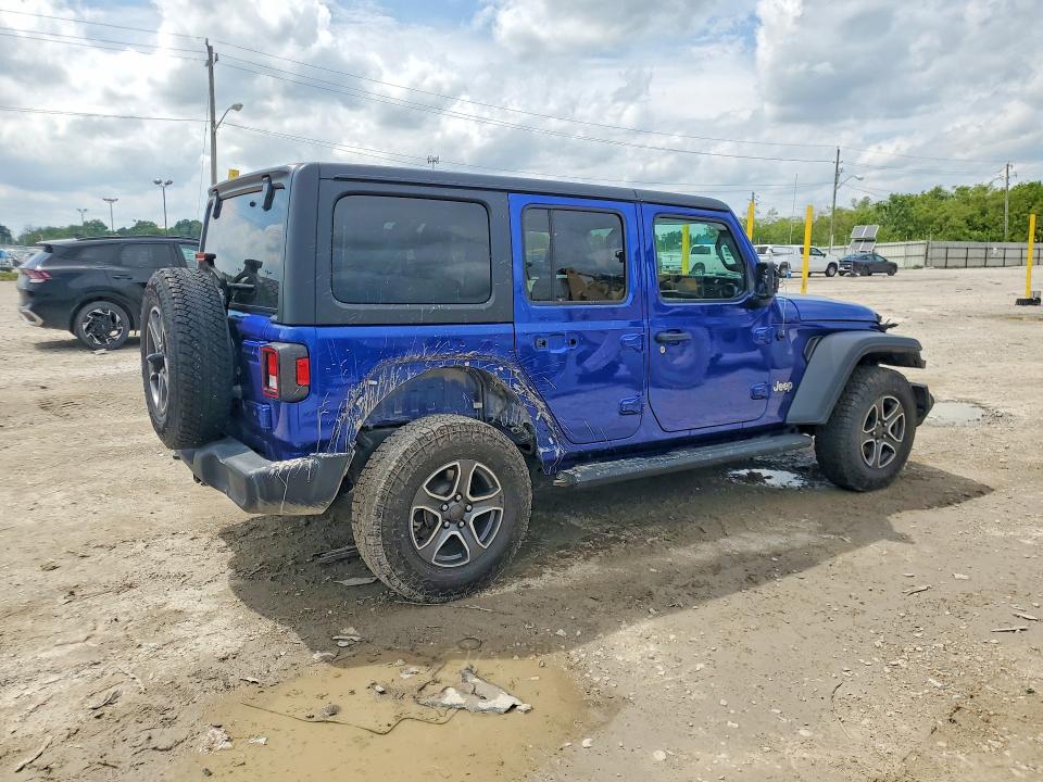 2020 Jeep Wrangler / VIN 1C4HJXDG1LW328867 COPART salvage auction — FRONT END, In - Cert Of Title-Salvage Title, sold $7,500 on 2026-07-31 (photo 3)