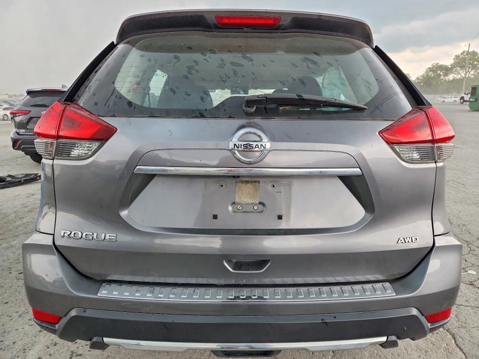 2017 Nissan Rogue VIN JN8AT2MV9HW023576 COPART salvage auction — SIDE, TN - SALVAGE CERTIFICATE, sold $175 on 2026-07-29 (photo 6)