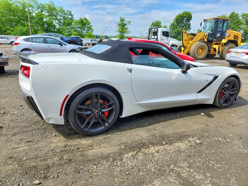 2014 Chevrolet Corvette VIN 1G1YJ3D79E5119659 COPART salvage auction — UNDERCARRIAGE, Nj - Cert Of Title-Salvage, sold $20,500 on 2026-07-27 (photo 3)