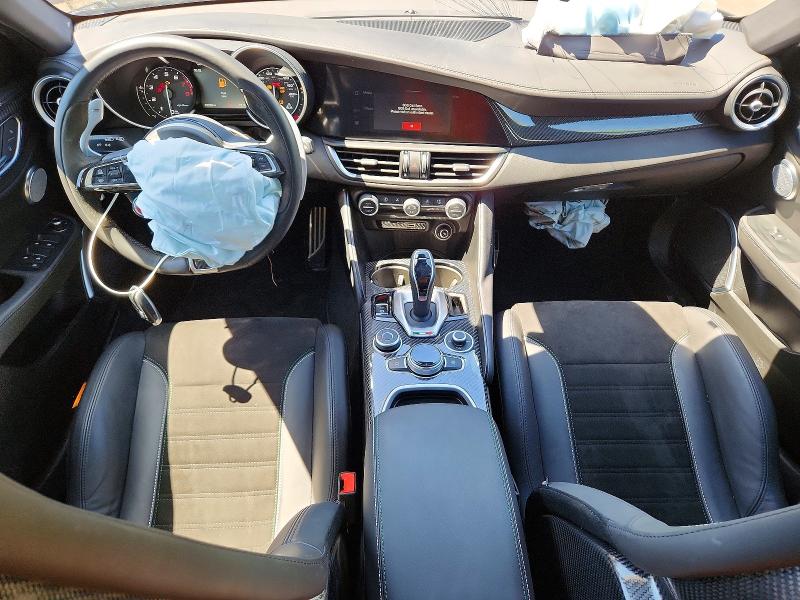 2023 Alfa romeo Giulia VIN ZARFAMEVXP7676787 COPART salvage auction — FRONT END, Ny - Mv-907A Salvage Certificate, sold $18,700 on 2026-07-30 (photo 8)