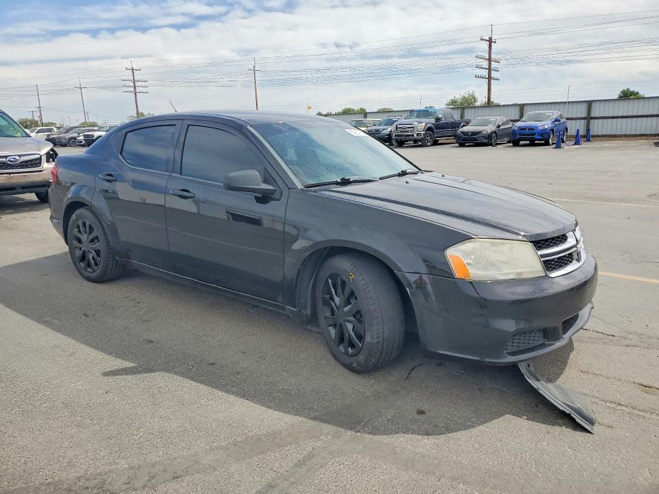 2014 Dodge Avenger VIN 1C3CDZAB8EN133495 COPART salvage auction — SIDE, Salvage Title, sold $399 on 2026-09-10 (photo 4)