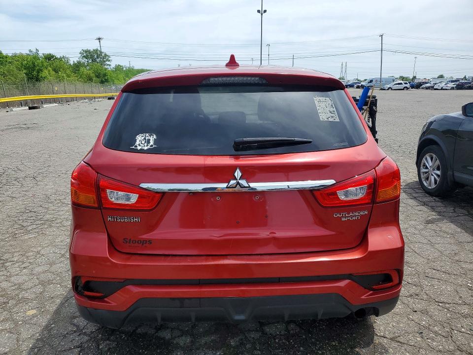 2018 Mitsubishi Outlander VIN JA4AR3AU5JZ035685 COPART salvage auction — MINOR DENT/SCRATCHES, Oh - Certificate Of Title, sold $2,150 on 2026-07-31 (photo 6)
